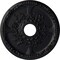 Ekena Millwork Antioch Ceiling Medallion (Fits Canopies up to 3 1/2"), 18"OD x 3 1/2"ID x 1 3/8"P, Steel Gray CM18SESGS - alternate 1